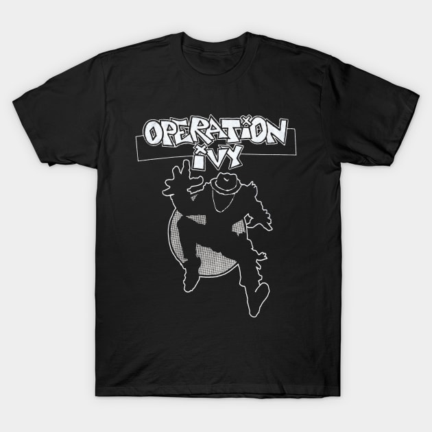 Operation Ivy Band Logo T-Shirt by Powder.Saga art